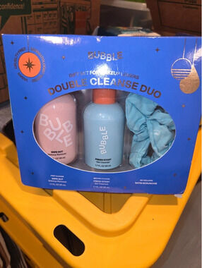 Bubble double cleanse duo